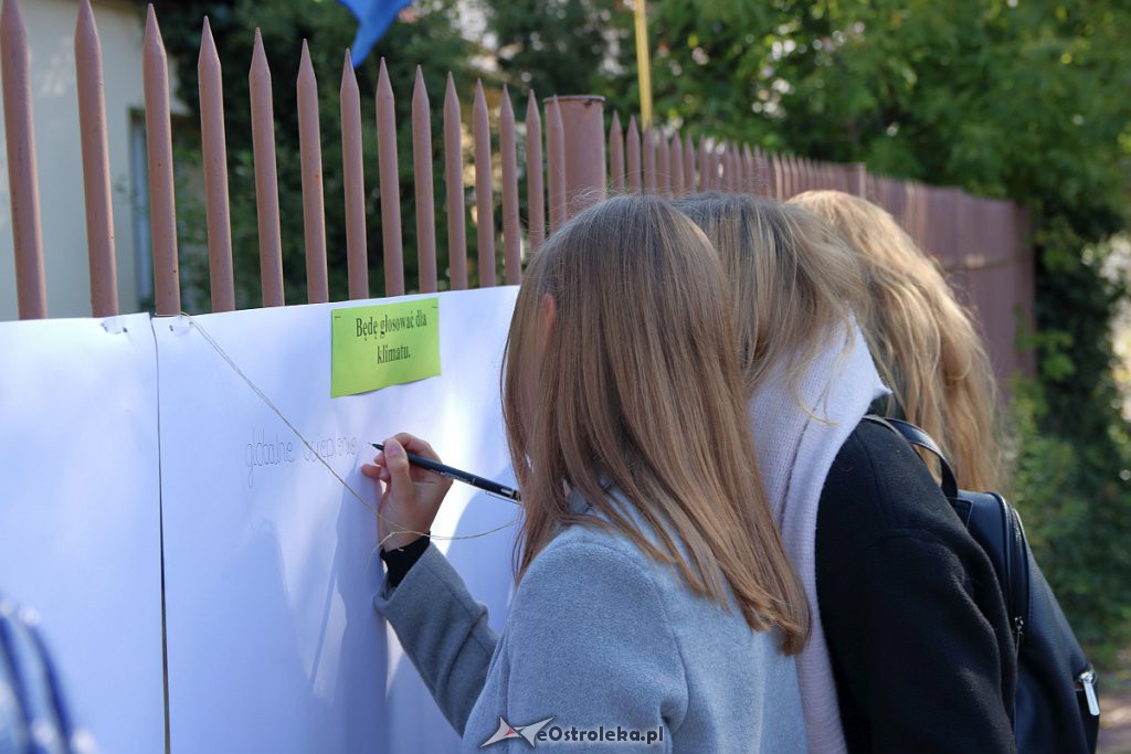 Młodzieżowy Strajk Klimatyczny w Ostrołęce [20.09.2019] - zdjęcie #45 - eOstroleka.pl