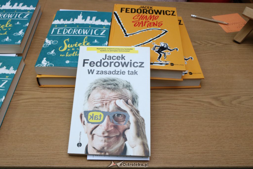 Jacek Fedorowicz o „Chamo Sapiens” w ostrołęckiej bibliotece [ZDJĘCIA] - zdjęcie #12 - eOstroleka.pl