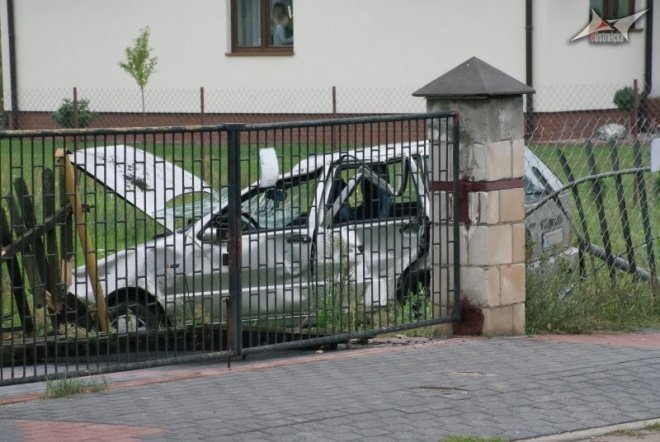 Wypadek na ul. Ławskiej - zdjęcie #2 - eOstroleka.pl