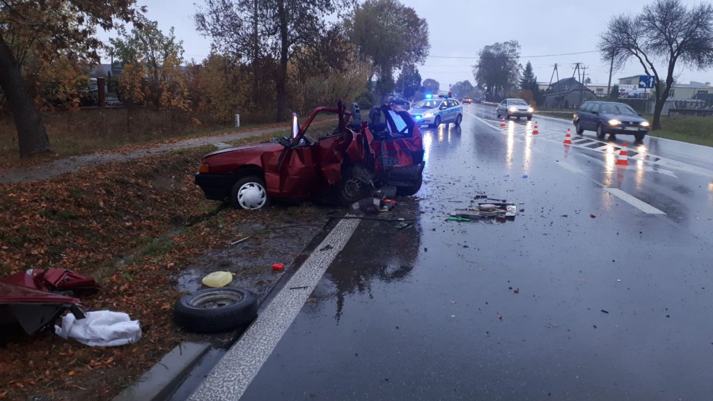 Wypadek na Warszawskiej w Ostrołęce [10.10.2019] - zdjęcie #26 - eOstroleka.pl