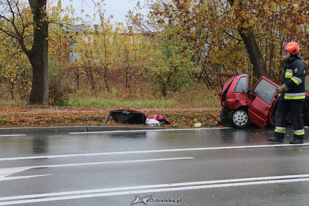 Wypadek na Warszawskiej w Ostrołęce [10.10.2019] - zdjęcie #3 - eOstroleka.pl