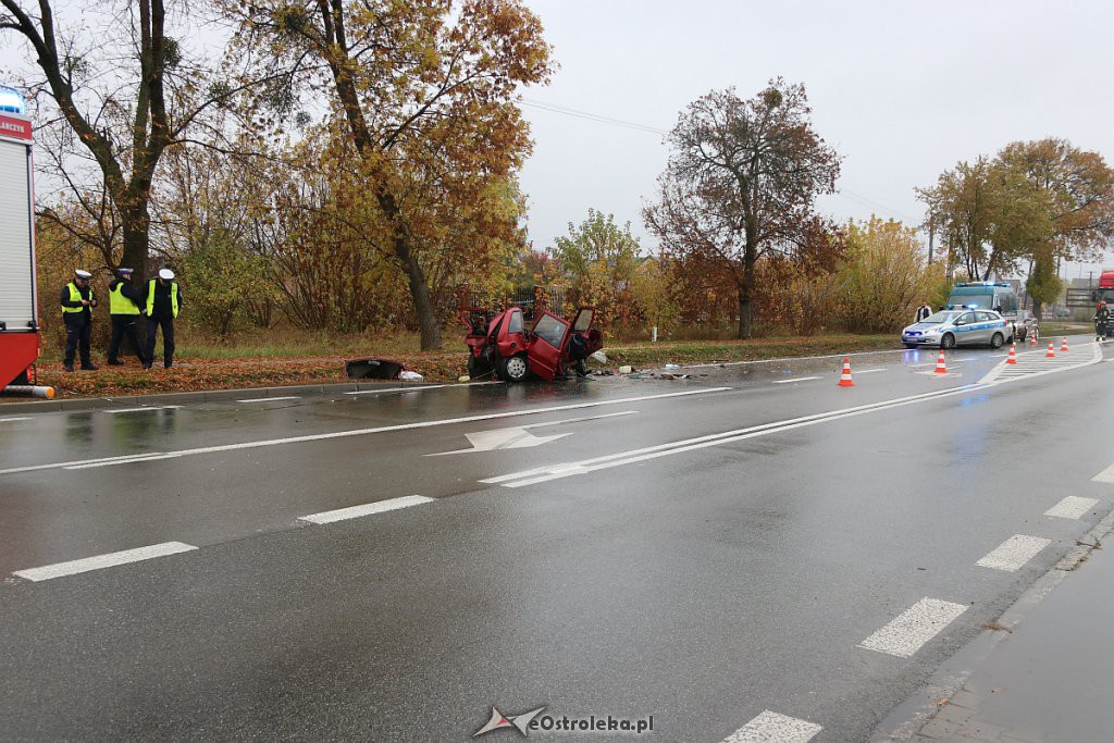 Wypadek na Warszawskiej w Ostrołęce [10.10.2019] - zdjęcie #15 - eOstroleka.pl