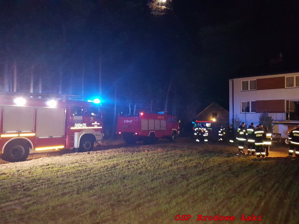 Pożar w Surowem. Jedna osoba trafiła do szpitala [18.10.2019] - zdjęcie #2 - eOstroleka.pl