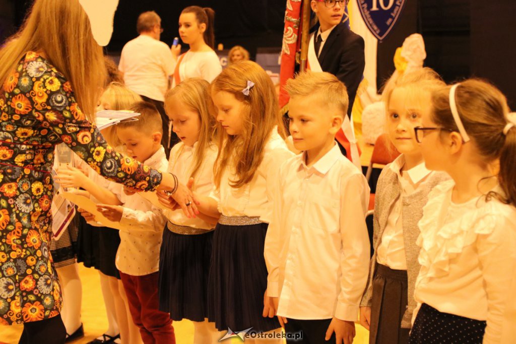 Pasowanie na ucznia w SP nr 10 [22.10.2019] - zdjęcie #28 - eOstroleka.pl