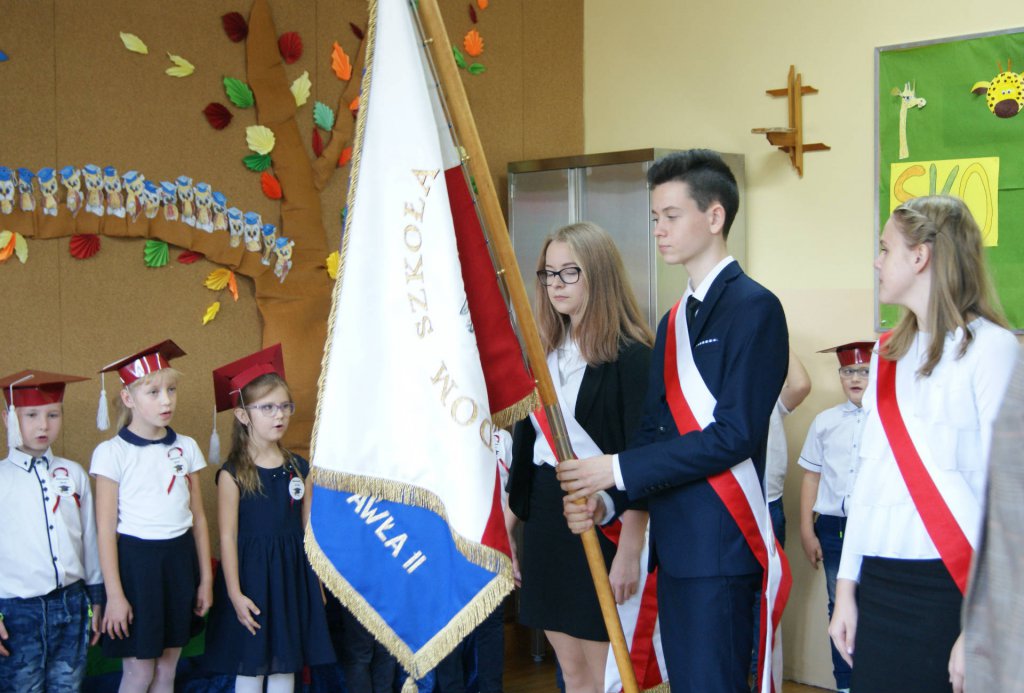 Pierwszoklasiści z ZPO w Dylewie pasowani na ucznia [29.10.2019] - zdjęcie #35 - eOstroleka.pl