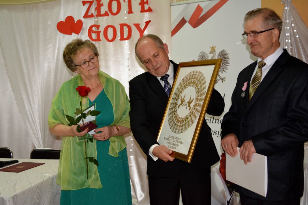 Złoci jubilaci z gminy Łyse z medalami [30.10.2019] - zdjęcie #16 - eOstroleka.pl