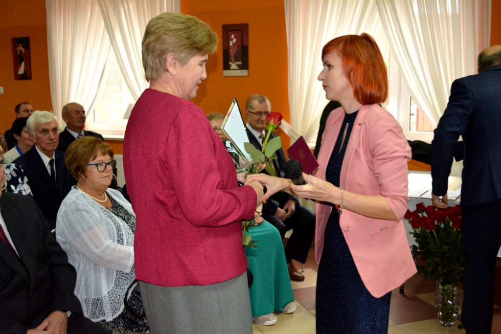 Złoci jubilaci z gminy Łyse z medalami [30.10.2019] - zdjęcie #89 - eOstroleka.pl