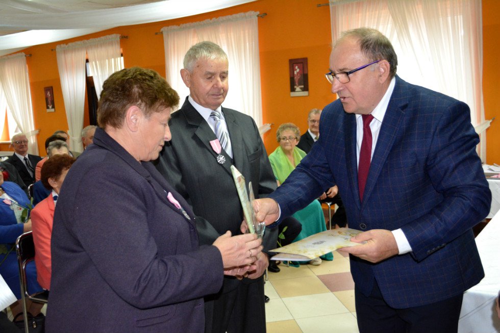 Złoci jubilaci z gminy Łyse z medalami [30.10.2019] - zdjęcie #130 - eOstroleka.pl