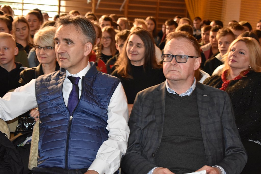 Mistrz kierownicy z wizytą w ZSP w Łysych [30.10.2019] - zdjęcie #15 - eOstroleka.pl