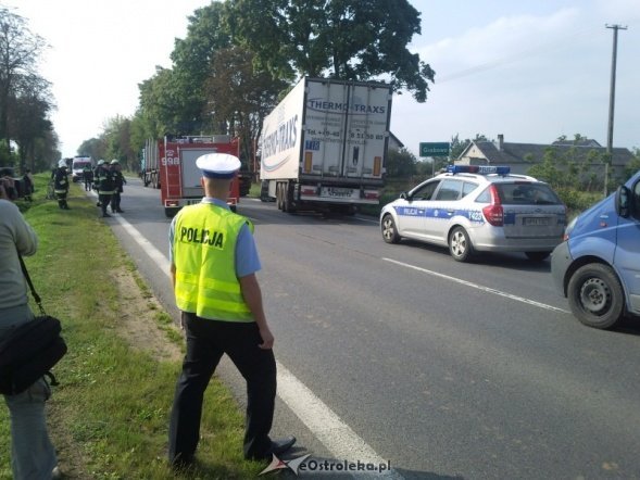 Wypadek w Olszewo-Borkach (13.09.2010) - zdjęcie #3 - eOstroleka.pl