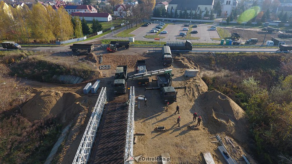 Rozbiórka mostu tymczasowego w Ostrołęce [07.11.2019] - zdjęcie #8 - eOstroleka.pl