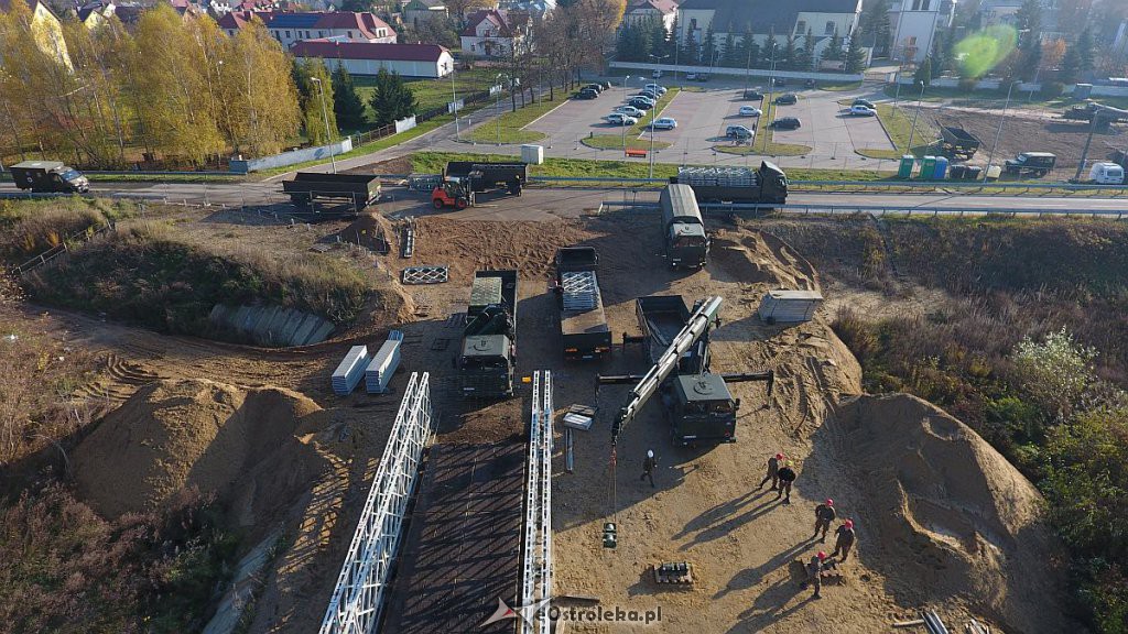 Rozbiórka mostu tymczasowego w Ostrołęce [07.11.2019] - zdjęcie #9 - eOstroleka.pl