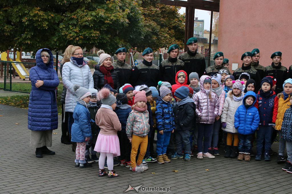 Pokaz musztry paradnej w adeptów z 2. SLO w Ostrołęce [08.11.2019] - zdjęcie #89 - eOstroleka.pl