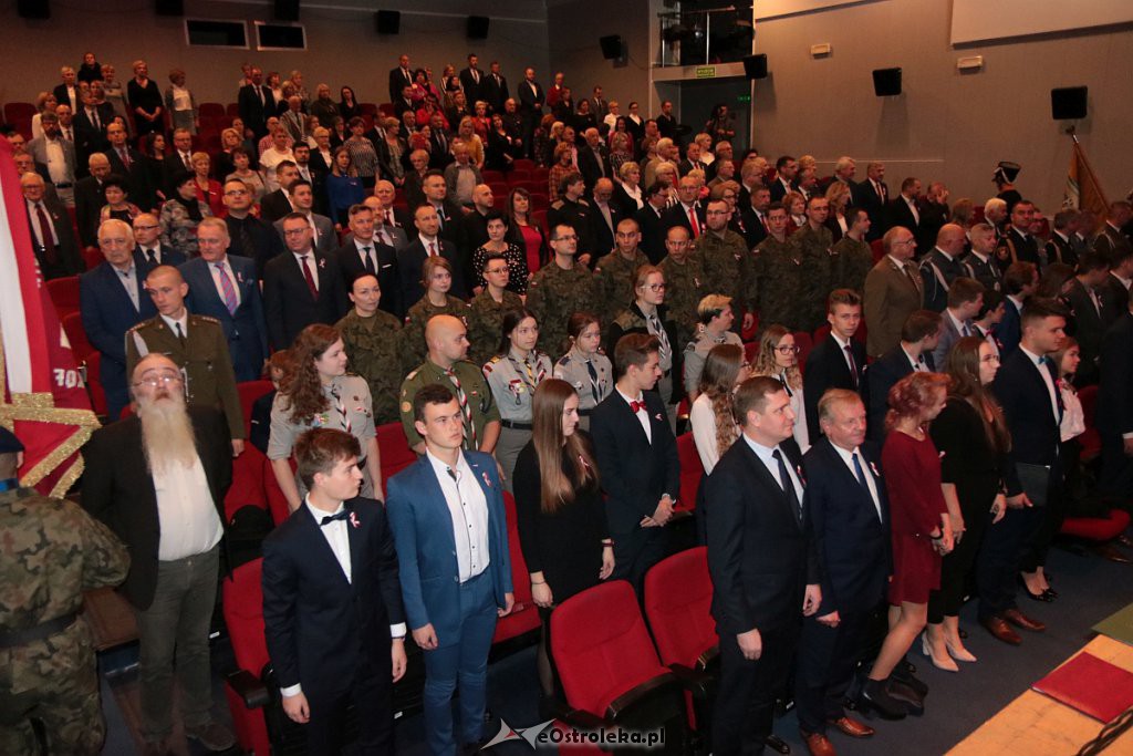 Uroczysta sesja Rady Miasta Ostrołęki z okazji Święta Niepodległości [11.11.2019] - zdjęcie #167 - eOstroleka.pl
