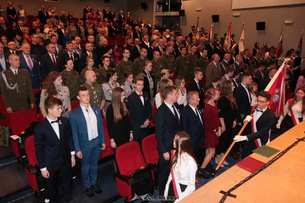 Uroczysta sesja Rady Miasta Ostrołęki z okazji Święta Niepodległości [11.11.2019] - zdjęcie #163 - eOstroleka.pl