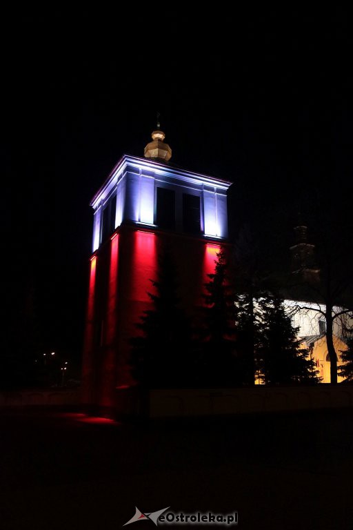 Ostrołęka w barwach narodowych na Święto Niepodległości [11.11.2019] - zdjęcie #10 - eOstroleka.pl