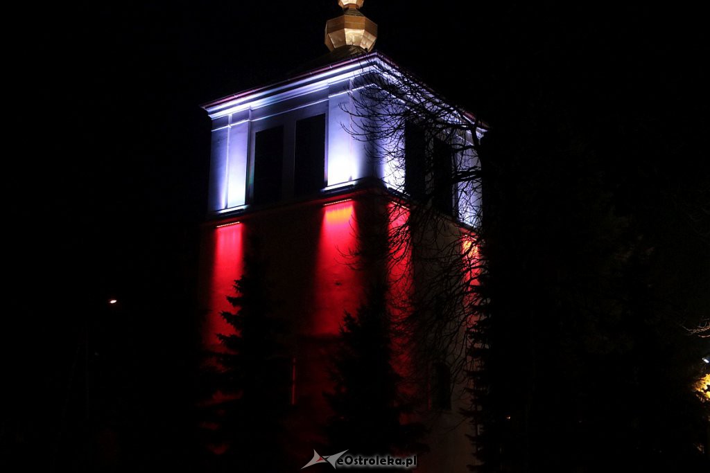 Ostrołęka w barwach narodowych na Święto Niepodległości [11.11.2019] - zdjęcie #14 - eOstroleka.pl