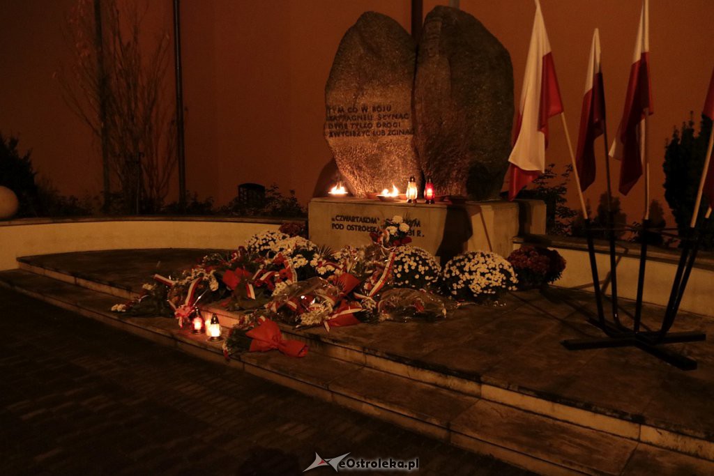 Ostrołęka w barwach narodowych na Święto Niepodległości [11.11.2019] - zdjęcie #16 - eOstroleka.pl
