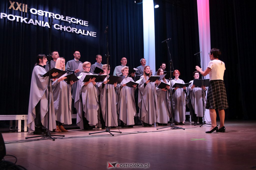 XXII Ostrołęckie Spotkania Chóralne w patriotycznym tonie [24.11.2019] - zdjęcie #47 - eOstroleka.pl