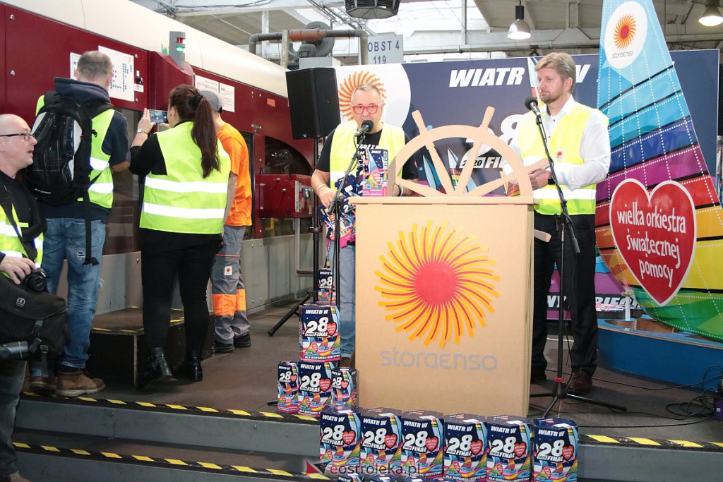 Jerzy Owsiak odwiedził Ostrołękę. Pokazał puszkę 28. finału i symbolicznie rozpoczął ostatni etap produkcji [27.11.2019] - zdjęcie #23 - eOstroleka.pl
