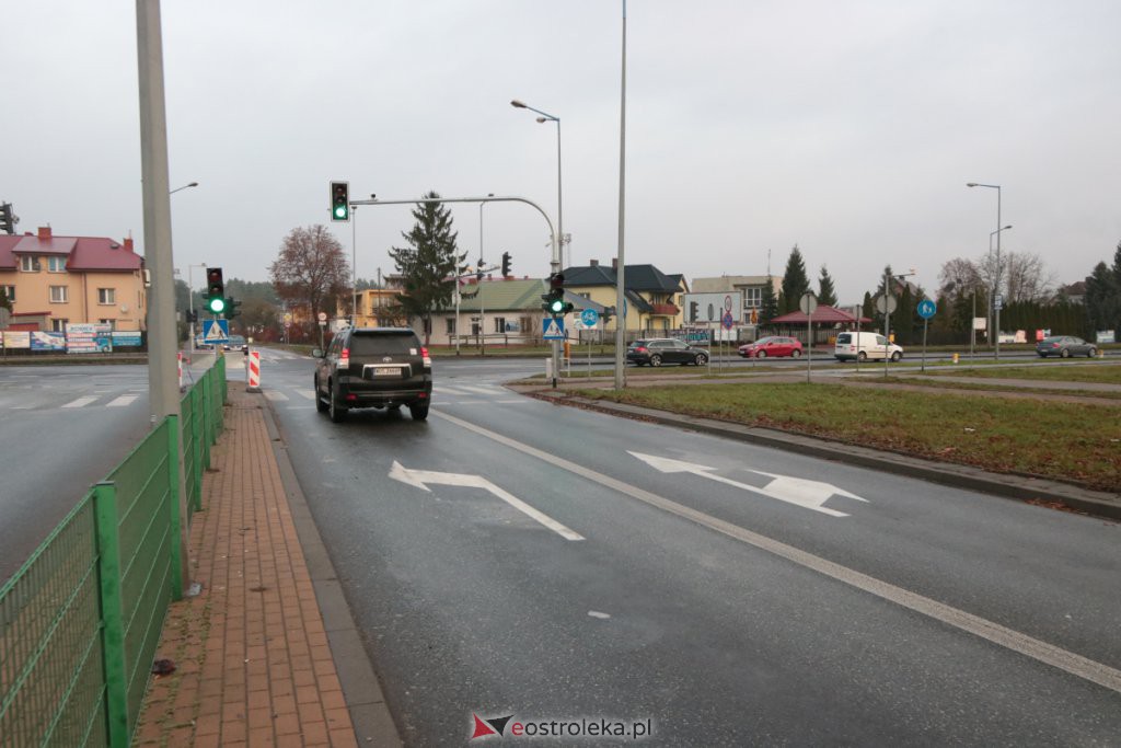 Uwaga kierowcy! Zmiana organizacji ruchu na jednym z dużych skrzyżowań w Ostrołęce [28.11.2019] - zdjęcie #7 - eOstroleka.pl