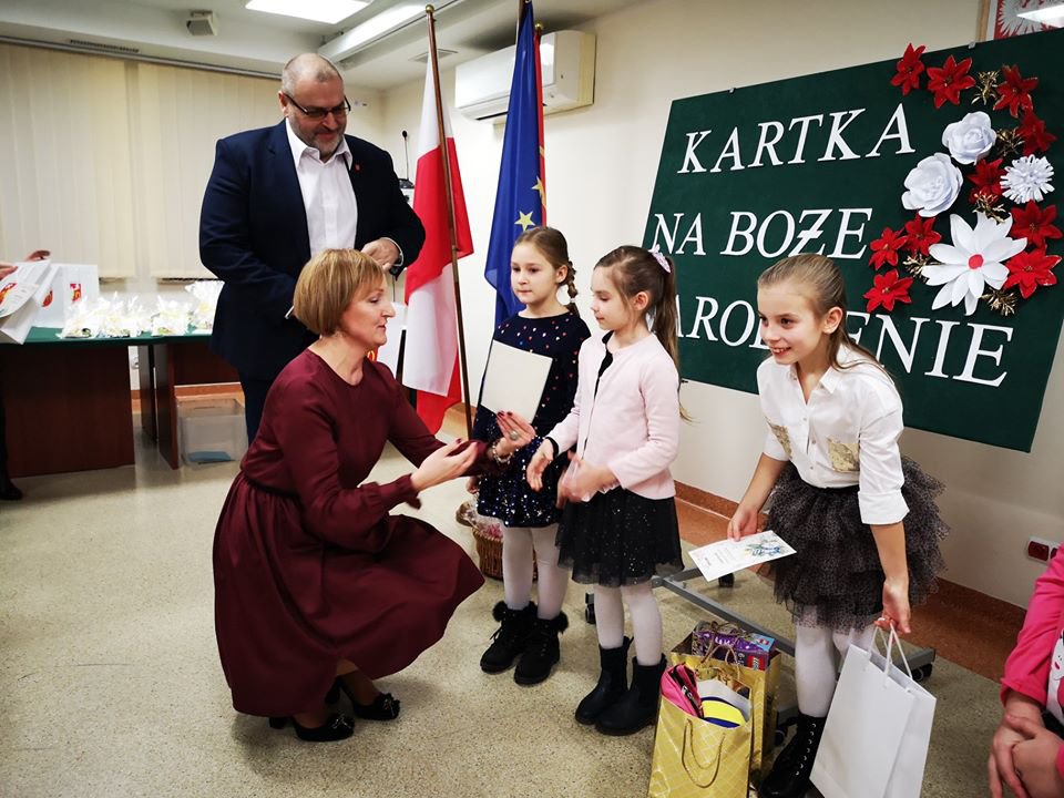 Rozstrzygnięto konkurs pt. Projekt kartki bożonarodzeniowej” [03.12.2019] - zdjęcie #2 - eOstroleka.pl