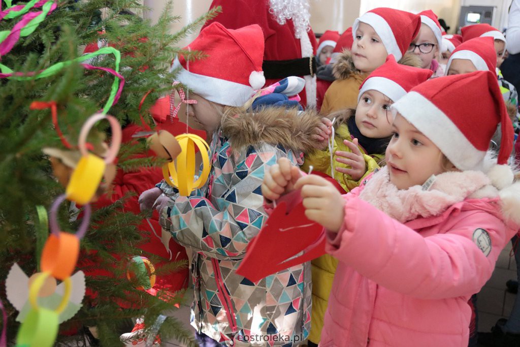 Przedszkolaki samodzielnie przystroiły choinkę w „Handlowcu” [ZDJĘCIA] - zdjęcie #28 - eOstroleka.pl