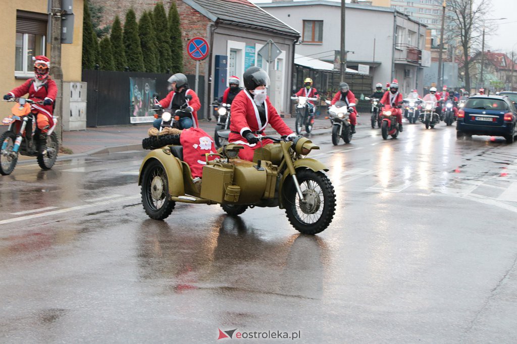 Parada Moto Mikołajów w Ostrołęce [07.12.2019] - zdjęcie #7 - eOstroleka.pl