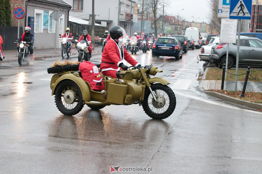 Parada Moto Mikołajów w Ostrołęce [07.12.2019] - zdjęcie #8 - eOstroleka.pl