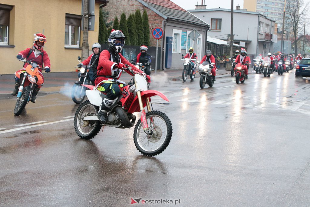 Parada Moto Mikołajów w Ostrołęce [07.12.2019] - zdjęcie #9 - eOstroleka.pl
