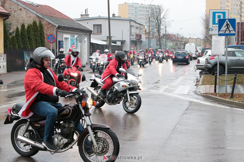 Parada Moto Mikołajów w Ostrołęce [07.12.2019] - zdjęcie #11 - eOstroleka.pl