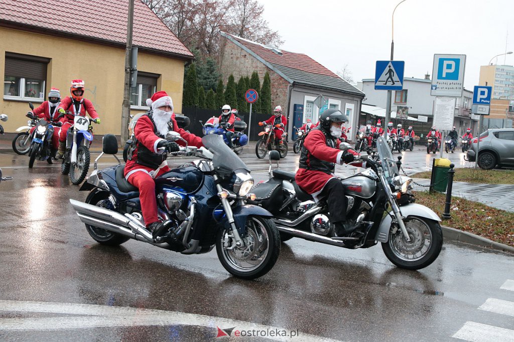 Parada Moto Mikołajów w Ostrołęce [07.12.2019] - zdjęcie #17 - eOstroleka.pl