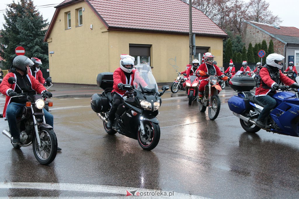 Parada Moto Mikołajów w Ostrołęce [07.12.2019] - zdjęcie #23 - eOstroleka.pl