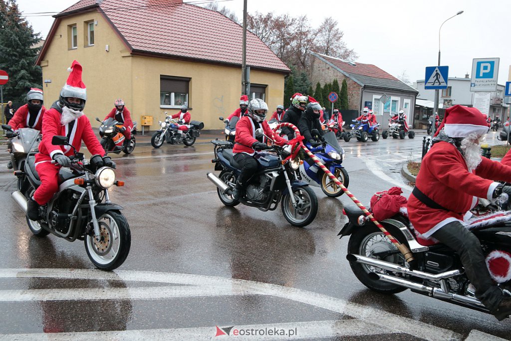 Parada Moto Mikołajów w Ostrołęce [07.12.2019] - zdjęcie #30 - eOstroleka.pl