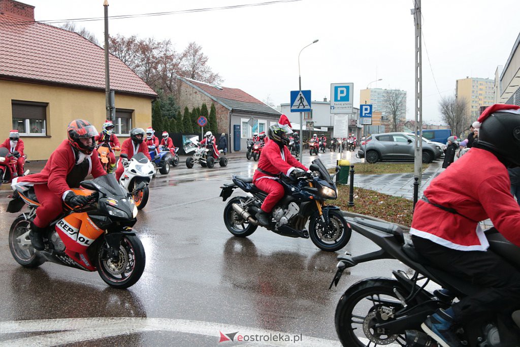 Parada Moto Mikołajów w Ostrołęce [07.12.2019] - zdjęcie #33 - eOstroleka.pl