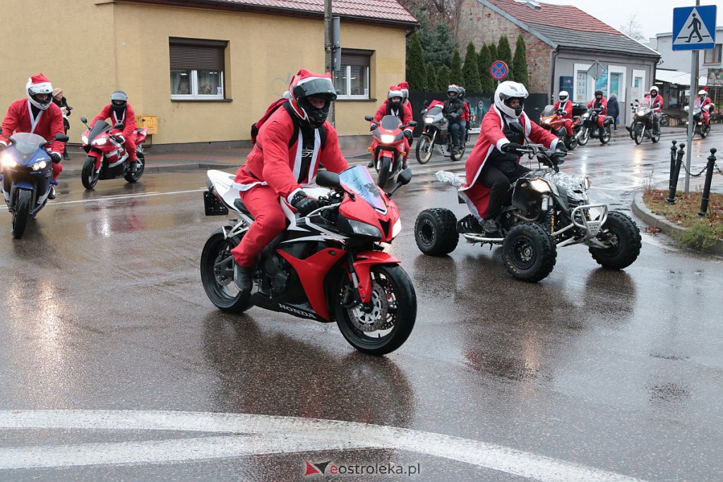 Parada Moto Mikołajów w Ostrołęce [07.12.2019] - zdjęcie #38 - eOstroleka.pl