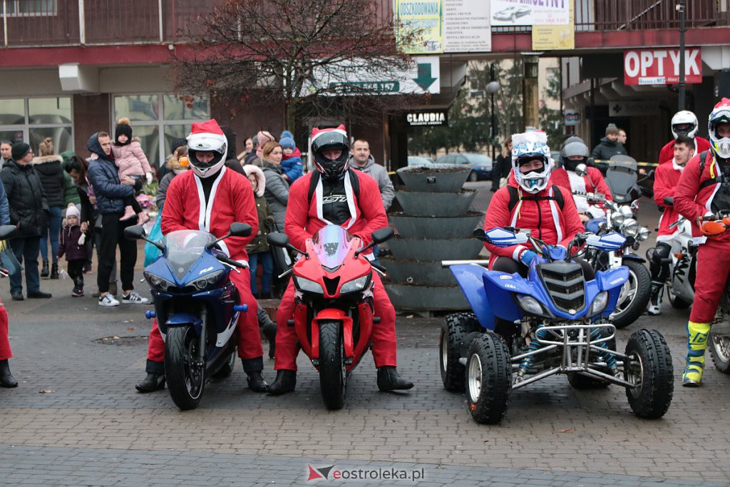 Parada Moto Mikołajów w Ostrołęce [07.12.2019] - zdjęcie #62 - eOstroleka.pl