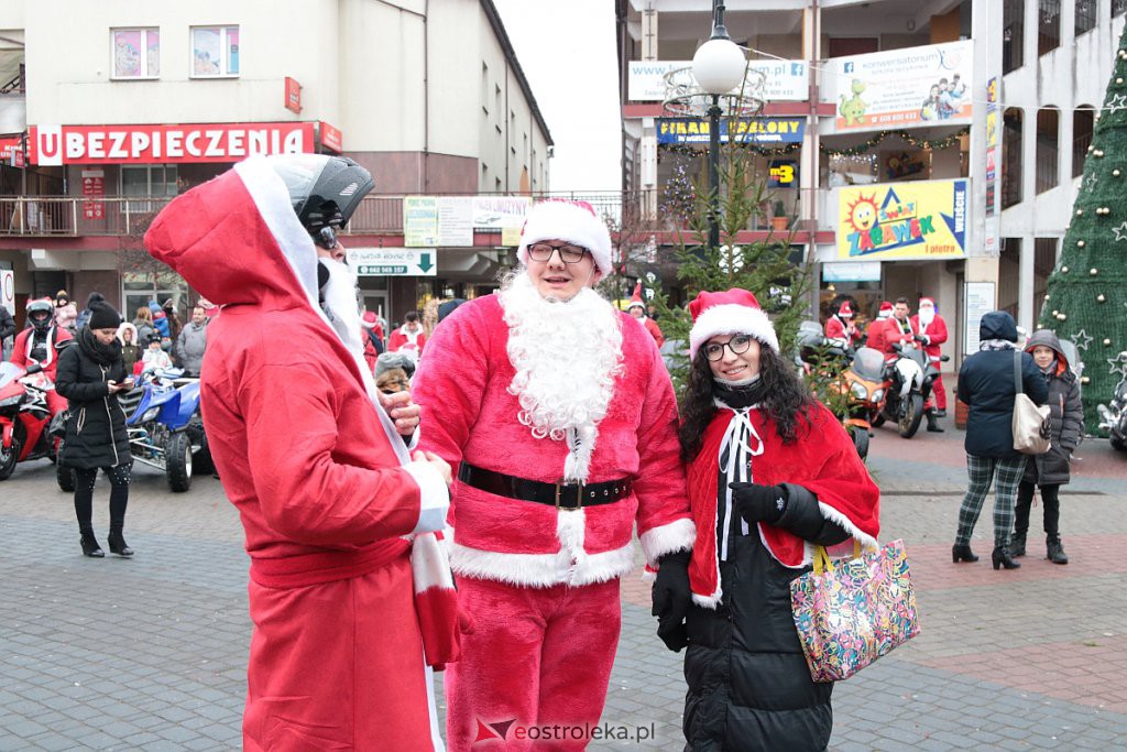Parada Moto Mikołajów w Ostrołęce [07.12.2019] - zdjęcie #52 - eOstroleka.pl