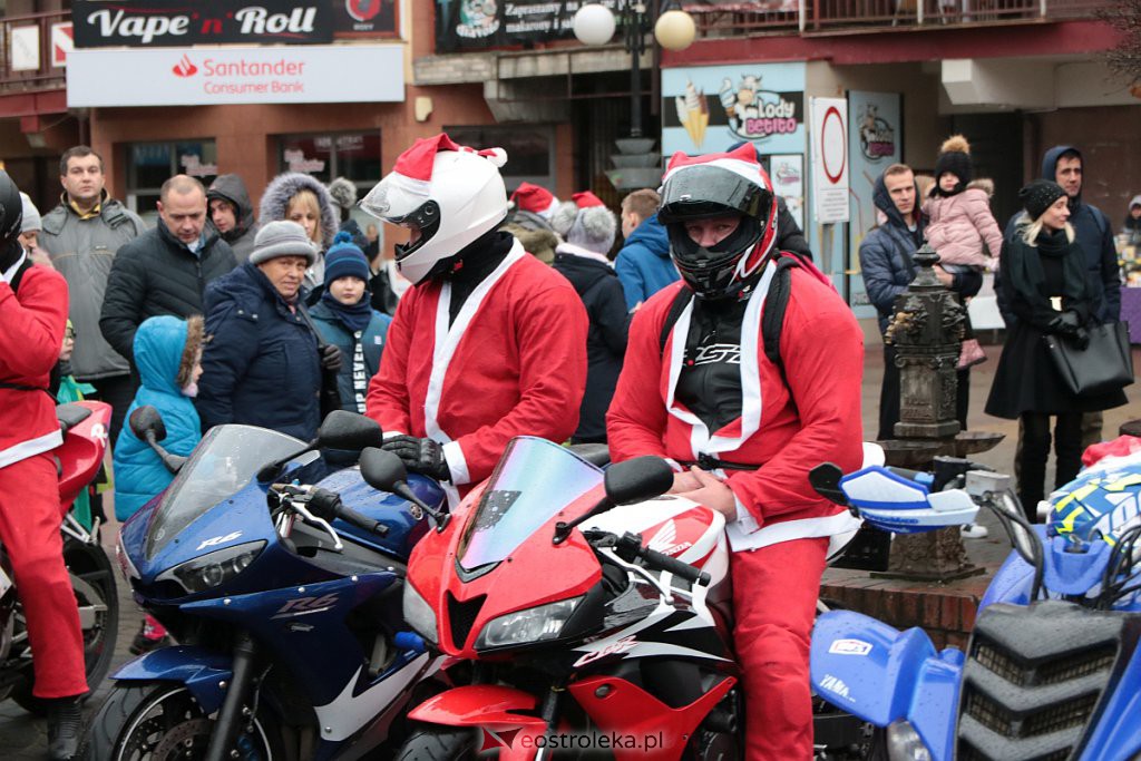 Parada Moto Mikołajów w Ostrołęce [07.12.2019] - zdjęcie #49 - eOstroleka.pl