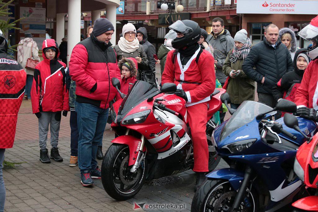 Parada Moto Mikołajów w Ostrołęce [07.12.2019] - zdjęcie #48 - eOstroleka.pl