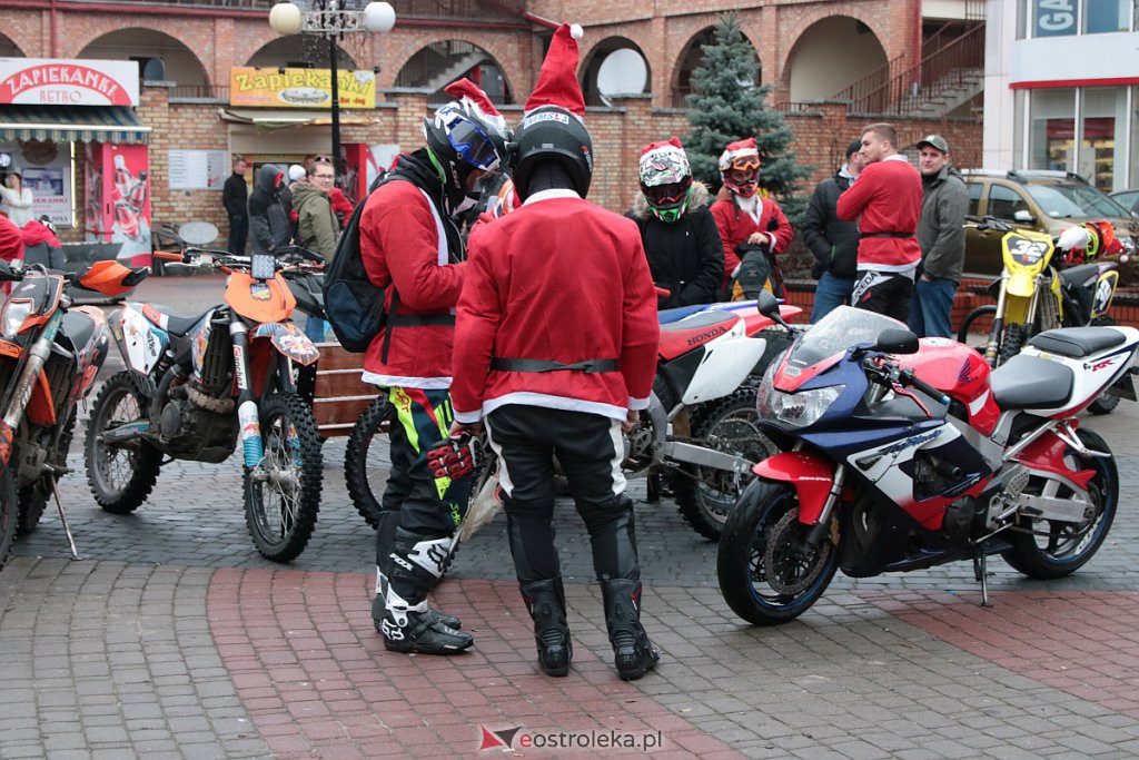 Parada Moto Mikołajów w Ostrołęce [07.12.2019] - zdjęcie #39 - eOstroleka.pl