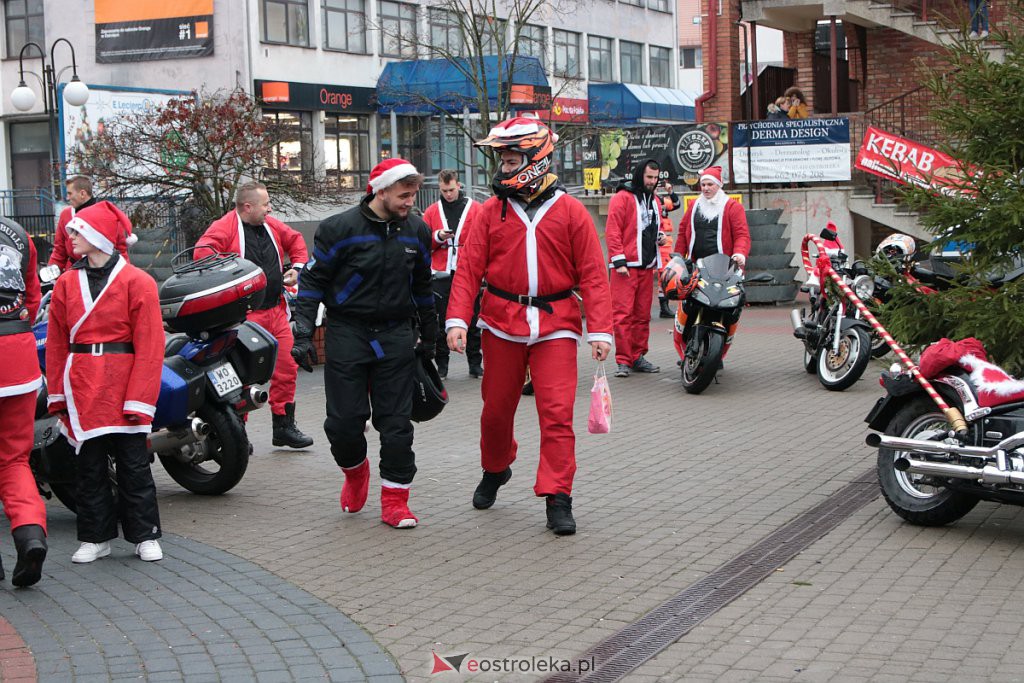 Parada Moto Mikołajów w Ostrołęce [07.12.2019] - zdjęcie #37 - eOstroleka.pl