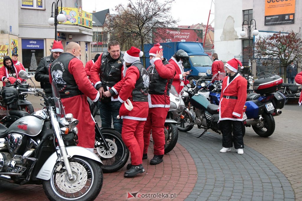 Parada Moto Mikołajów w Ostrołęce [07.12.2019] - zdjęcie #35 - eOstroleka.pl