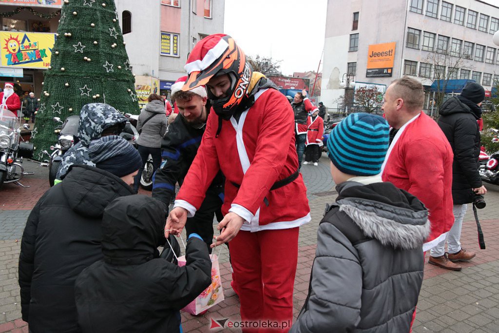 Parada Moto Mikołajów w Ostrołęce [07.12.2019] - zdjęcie #34 - eOstroleka.pl