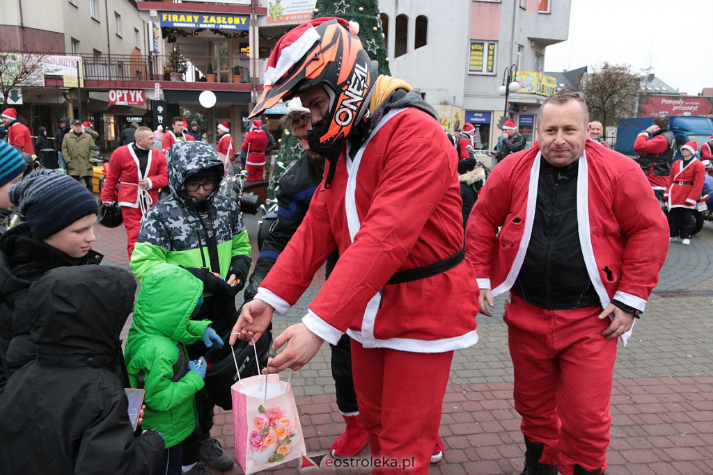 Parada Moto Mikołajów w Ostrołęce [07.12.2019] - zdjęcie #33 - eOstroleka.pl