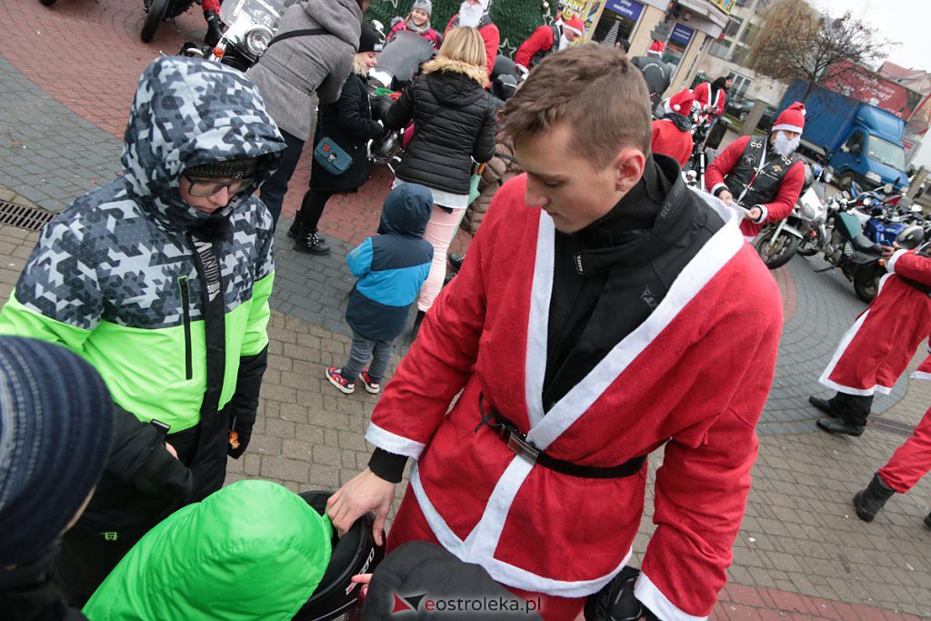 Parada Moto Mikołajów w Ostrołęce [07.12.2019] - zdjęcie #30 - eOstroleka.pl