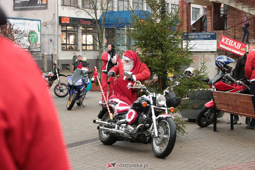 Parada Moto Mikołajów w Ostrołęce [07.12.2019] - zdjęcie #26 - eOstroleka.pl