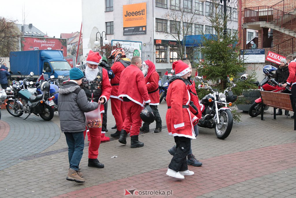 Parada Moto Mikołajów w Ostrołęce [07.12.2019] - zdjęcie #25 - eOstroleka.pl
