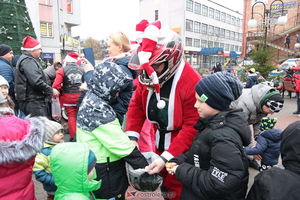 Parada Moto Mikołajów w Ostrołęce [07.12.2019] - zdjęcie #17 - eOstroleka.pl