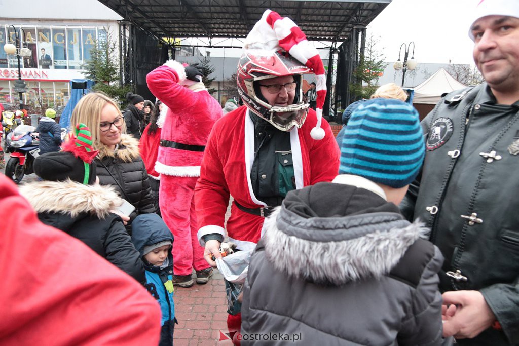 Parada Moto Mikołajów w Ostrołęce [07.12.2019] - zdjęcie #16 - eOstroleka.pl
